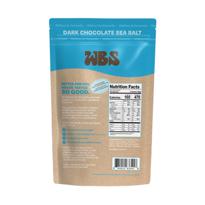 Dark Chocolate Sea Salt Clusters