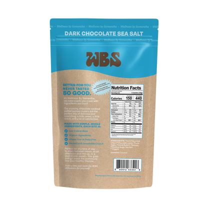 Dark Chocolate Sea Salt Clusters