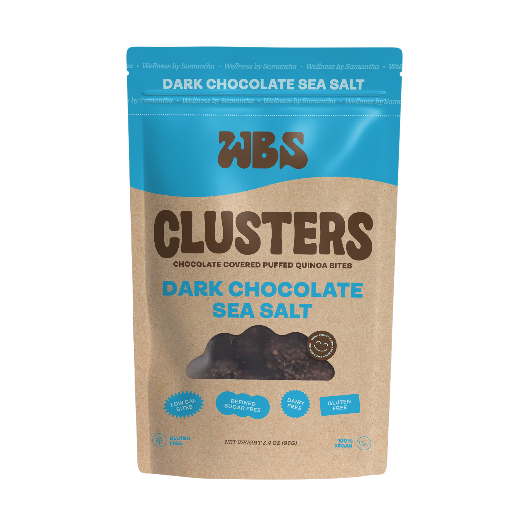 Dark Chocolate Sea Salt Clusters