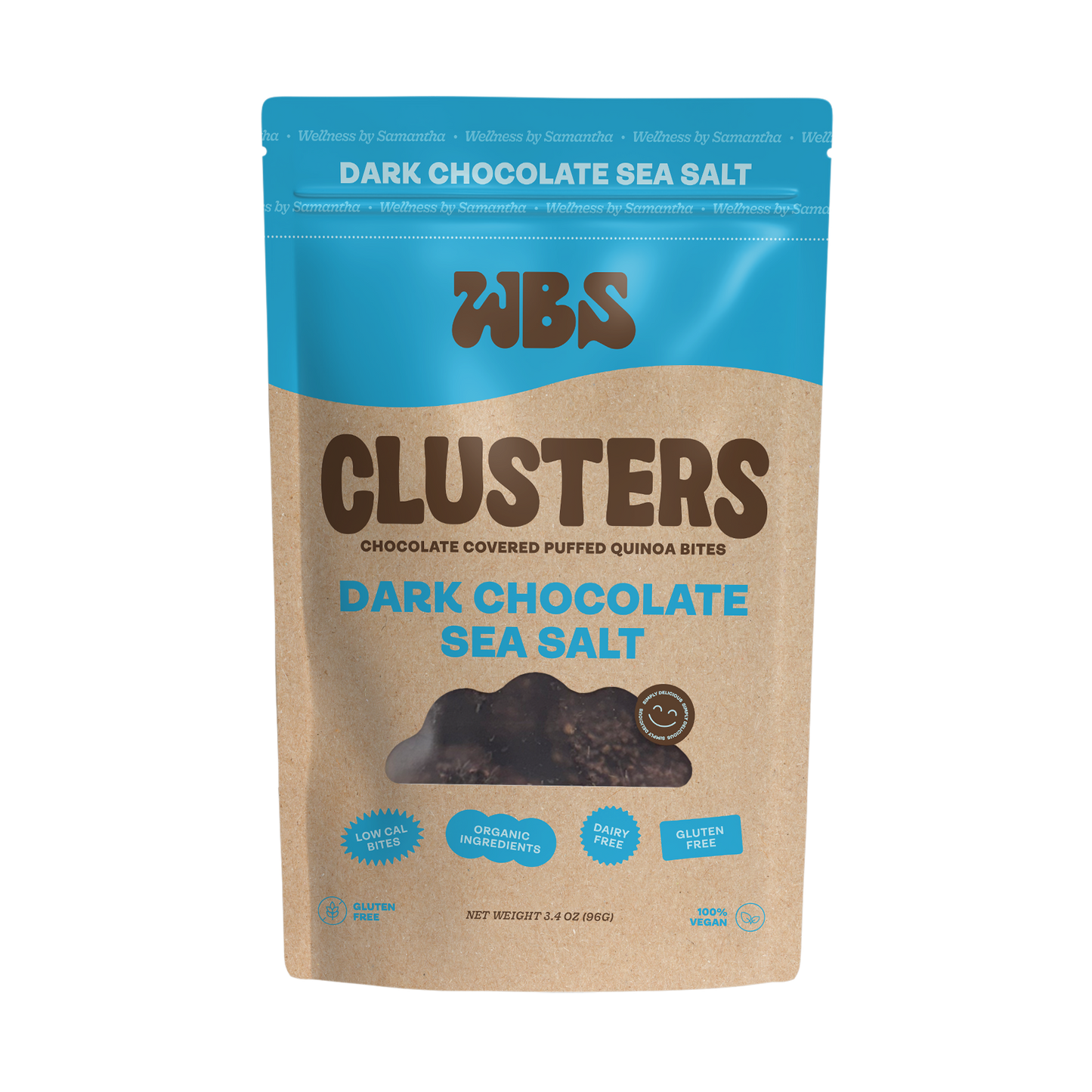 Dark Chocolate Sea Salt Clusters