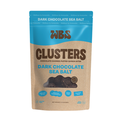 Dark Chocolate Sea Salt Clusters
