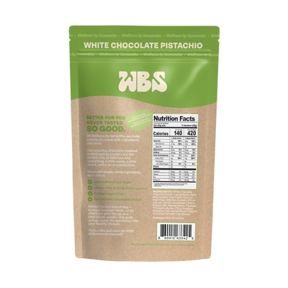 White Chocolate Pistachio Clusters