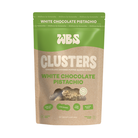 White Chocolate Pistachio Clusters