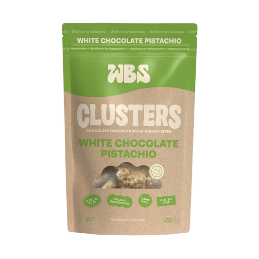 White Chocolate Pistachio Clusters
